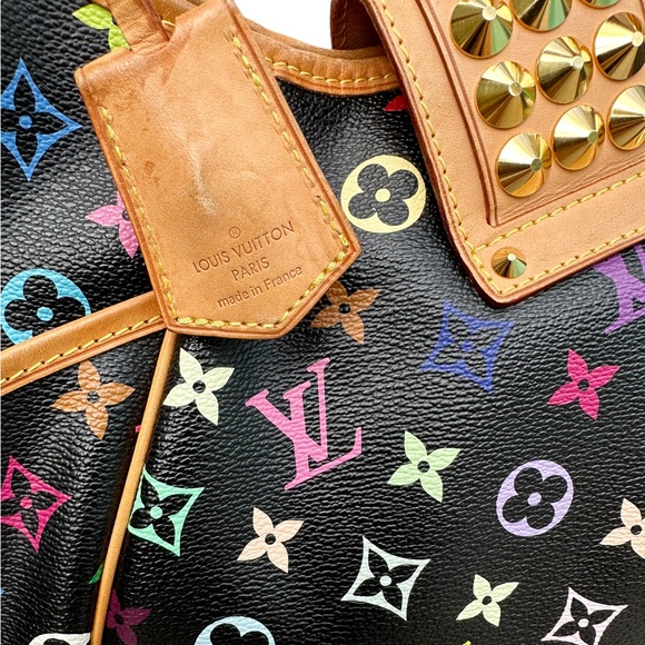 Louis Vuitton Chrissie MM in Noir Black Multicolor Limited Edition M40310 - Picture 13 of 14